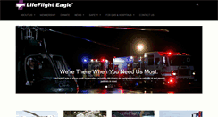 Desktop Screenshot of lifeflighteagle.org